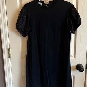 Prada T-shirt dress (navy cotton) size S